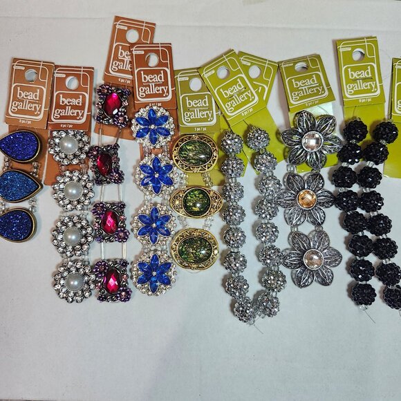 A Lot of 16: Mixed of Large BEADS for any jewelry making project - Picture 4 of 6